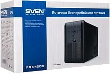 Источник бесперебойного питания SVEN Pro+ 800