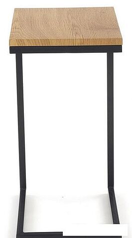 Журнальный столик Halmar Nisa (дуб золотой/черный)