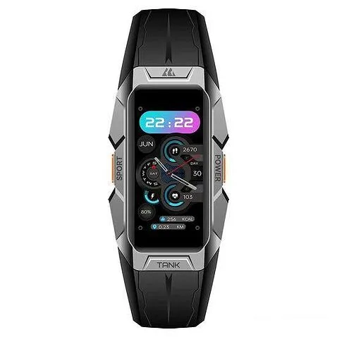 Умные часы Kospet Tank X1 (серебристый)