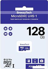 Карта памяти BreezyTech microSDXC Class 10 128GB (без адаптера)