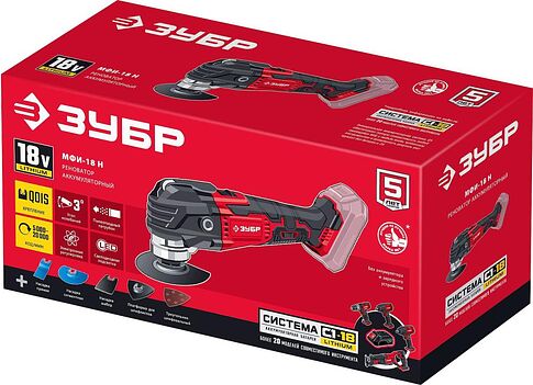 Реноватор Зубр МФИ-18 Н (без АКБ)
