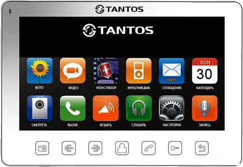 Видеодомофон Tantos Prime Slim (белый)