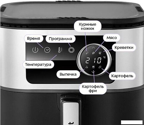 Аэрогриль (аэрофритюрница) Kitfort KT-8127