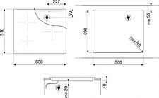 Варочная панель Smeg SI2M7643DW Варочная панель Smeg SI2M7643DW