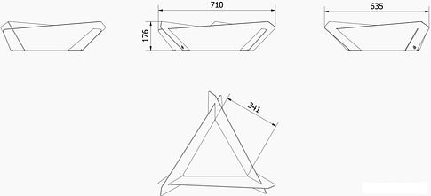 Очаг Kratki Triangle