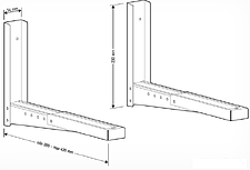 Кронштейн Holder MWS-2002 (металлик)