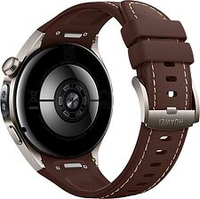 Умные часы Huawei Watch 5 46 мм (титановый, с коричневым силиконовым ремешком, международная версия) Умные часы Huawei Watch 5 46 мм (титановый, с коричневым силиконовым ремешком, международная версия)