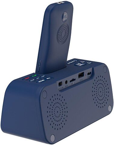 Кнопочный телефон Maxvi RT-03 (синий)