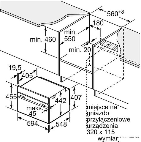 Электрический духовой шкаф Siemens iQ700 CM724G1B1