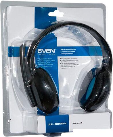 Наушники с микрофоном SVEN AP-680MV
