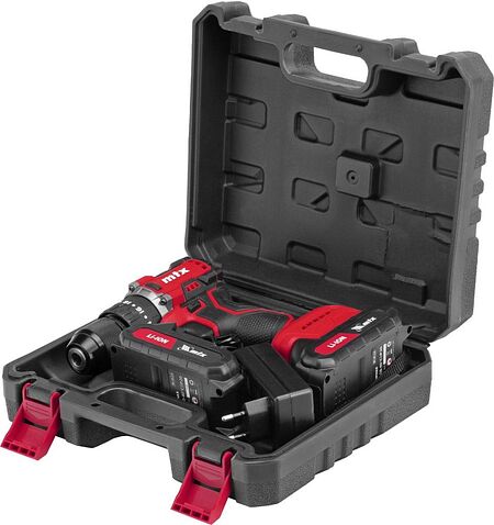 Ударная дрель-шуруповерт MTX CIDS-BL-20 (с 2-мя АКБ, кейс)