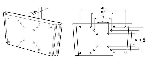 Кронштейн Trone LPS 21-10