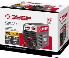 Сварочный инвертор Зубр Мастер СА-250К Сварочный инвертор Зубр Мастер СА-250К