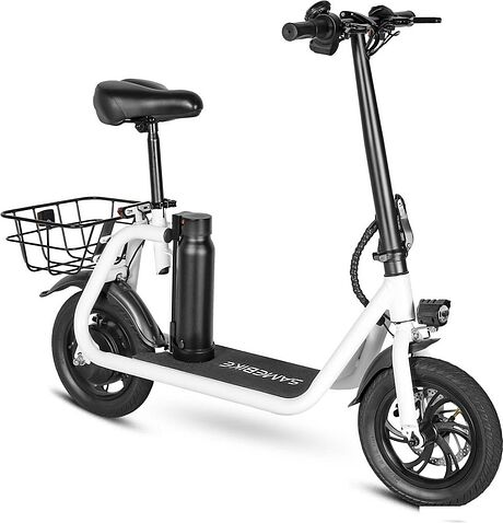 Электросамокат SameBike Comfort SB-C350 (белый)