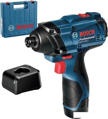 Винтоверт Bosch GDR 120-LI Professional 06019F0007 (с 1-им АКБ, кейс)