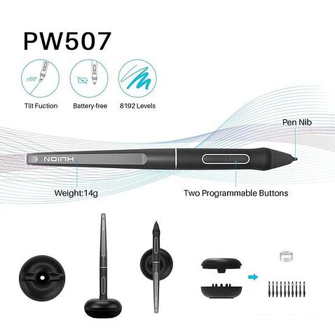 Графический планшет Huion Kamvas Pro 13 GT-133