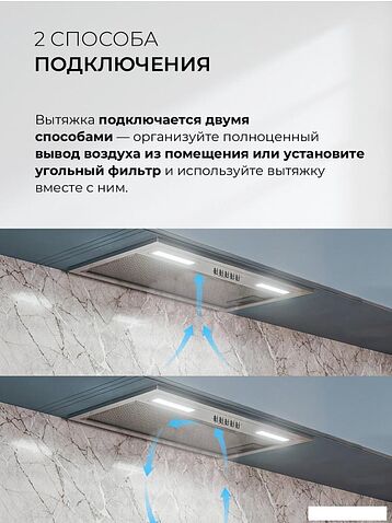 Кухонная вытяжка LEX Hyper 600 Inverter IX