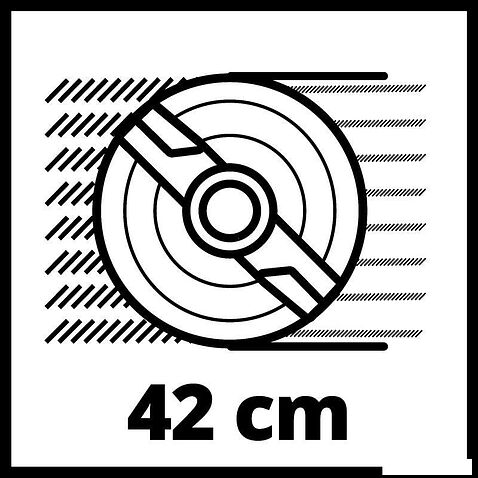 Газонокосилка Einhell Rasarro 36/42 3413272 (с 2-мя АКБ)