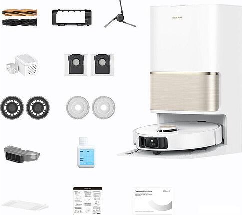 Робот-пылесос Dreame L50 Ultra Robot Vacuum (евровилка, белый)