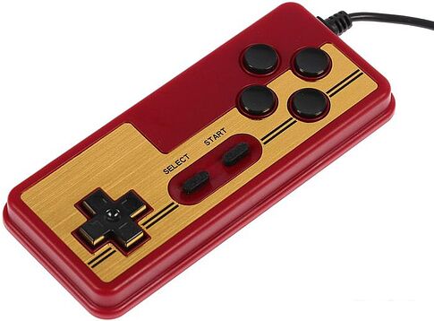 Игровая приставка Retro Genesis 8 Bit Classic (2 геймпада, 300 игр)