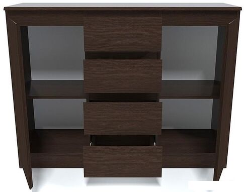 Тумба Евва Турин ТР-2D4S/V (венге)