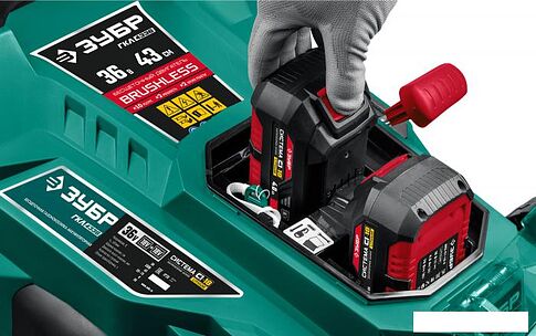 Газонокосилка Зубр Мастер ГКЛ-4336 (без АКБ)