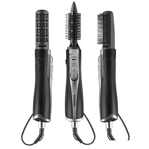 Фен-щетка Endever Aurora-502 (серебристый/черный)