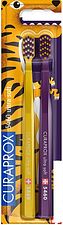 Набор зубных щеток Curaprox Duo Tiger 2022 ultrasoft d 0.10 мм (2 шт) Набор зубных щеток Curaprox Duo Tiger 2022 ultrasoft d 0.10 мм (2 шт)