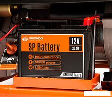 Бензиновый генератор Daewoo Power GDA 7500DFE