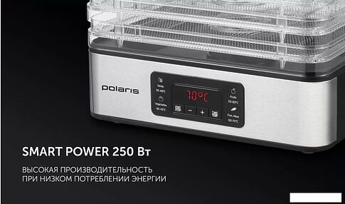 Сушилка для овощей и фруктов Polaris PFD 2008SV
