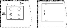 Варочная панель Korting HG 660 CRB