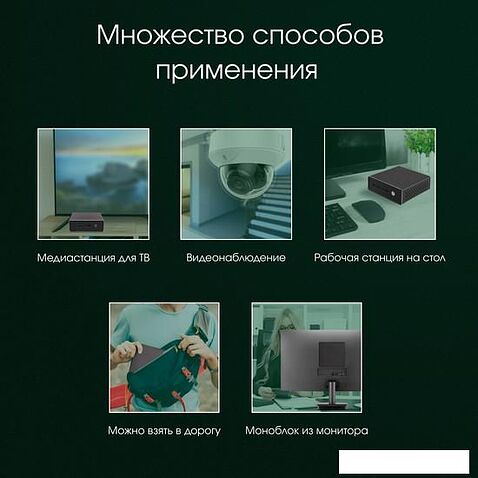 Компактный компьютер Digma Pro Minimax U1 DPP3-8CXN01