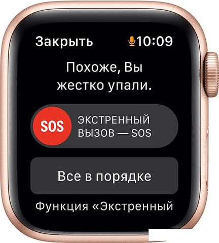 Умные часы Apple Watch SE 40 мм (алюминий золотистый/сияющая звезда)