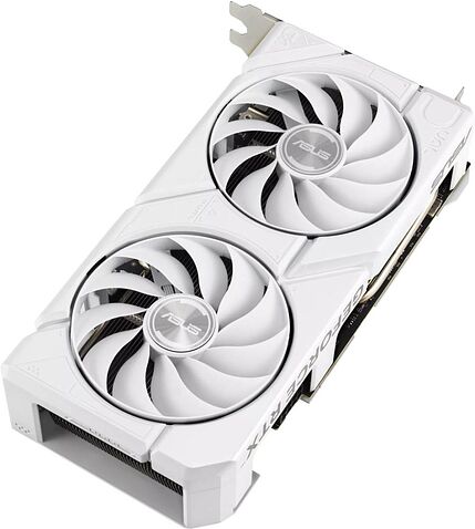 Видеокарта ASUS Dual GeForce RTX 4060 Ti Evo White OC Edition 8GB GDDR6 DUAL-RTX4060TI-O8G-EVO-WHITE