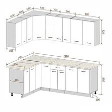 Готовая кухня Кортекс-мебель Корнелия Лира 1.5x2.2 (дуб сонома/венге/мадрид) Готовая кухня Кортекс-мебель Корнелия Лира 1.5x2.2 (дуб сонома/венге/мадрид)