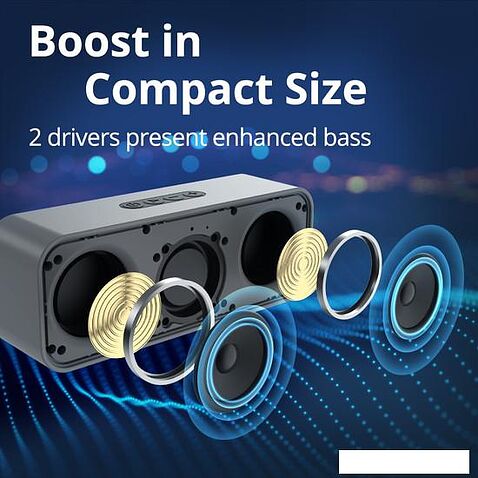 Беспроводная колонка Tronsmart T2 Mini 2023 (серый)
