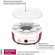 Сушилка для овощей и фруктов Мастерица СШ-0205К Сушилка для овощей и фруктов Мастерица СШ-0205К