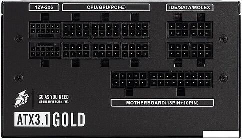 Блок питания 1stPlayer NGDP Gold 1200W HA-1200BA4