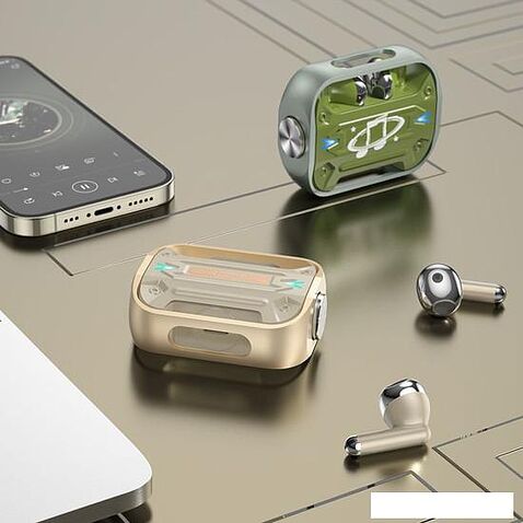 Наушники Hoco EW55 (золотистый)