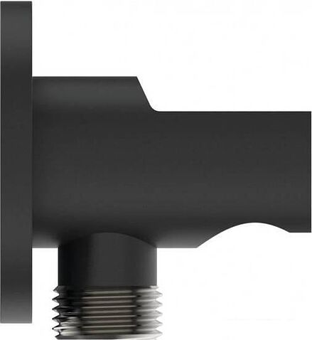 Держатель душевой лейки с подключением Ideal Standard IdealRain Black BC807XG