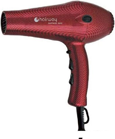 Фен Hairway Sapphire Ionic (бордовый)