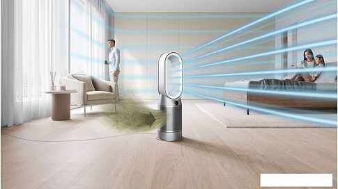 Климатический комплекс Dyson Purifier Hot+Cool Autoreact HP7A (белый/серебристый)