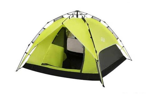 Треккинговая палатка Maclay Swift 3 5311054 (черный/зеленый)
