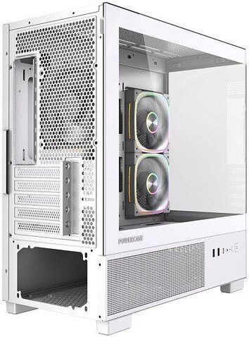 Корпус Powercase Vision Micro S4W CVMMSHW-A3