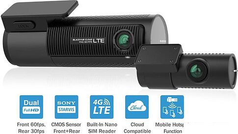 Видеорегистратор-GPS информатор (2в1) BlackVue DR750X-2CH LTE Plus