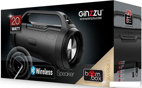 Беспроводная колонка Ginzzu GM-984G