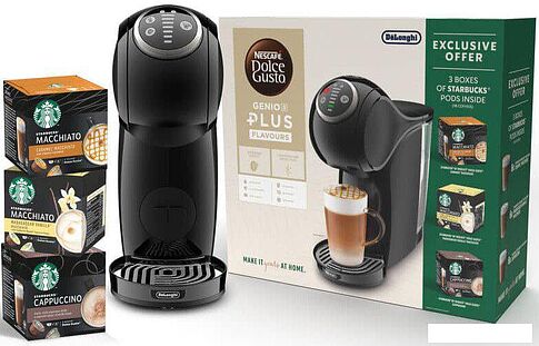 Капсульная кофеварка DeLonghi Dolce Gusto Genio S Plus EDG315.B