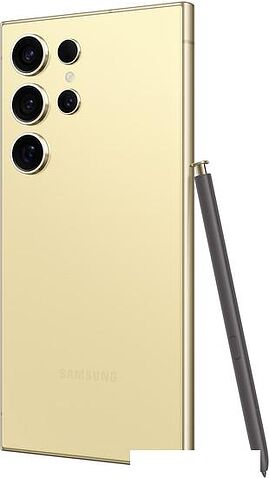 Смартфон Samsung Galaxy S24 Ultra SM-S928B 256GB (титановый желтый)