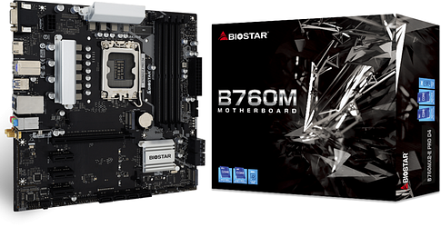 Материнская плата BIOSTAR B760MX2-E Pro D4 Ver. 6.0