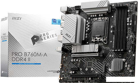 Материнская плата MSI Pro B760M-A DDR4 II